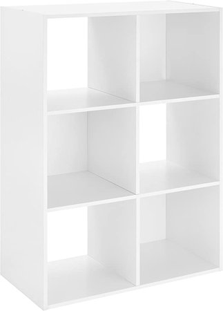 Amazon.com: Whitmor 6 White Cube Organizer: Home & Kitchen