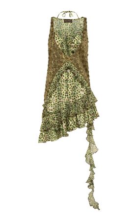 Fleur Patchwork Mini Dress By Siedrés | Moda Operandi