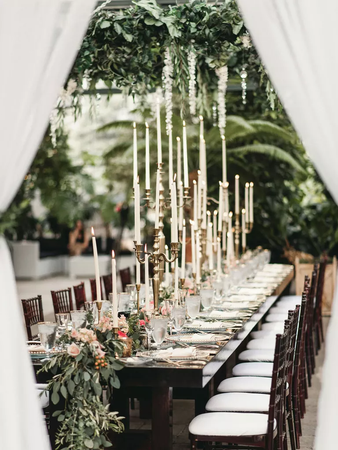wedding dining table