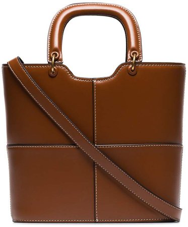 Andy leather tote bag