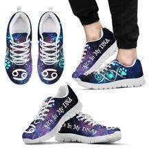 Cancer Zodiac Sign Sneakers Shoes - bestiefine