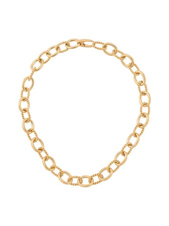 Isabel Lennse Twisted Chunky Chain Necklace - Farfetch