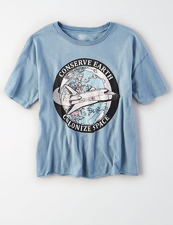 AE NASA CONSERVE THE EARTH GRAPHIC TEE