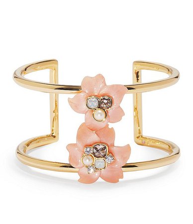 Vince Camuto Floral Cuff Bracelet | Dillard's