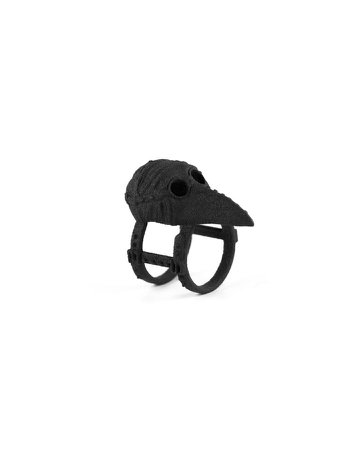 Plague Doctor Ring in Black – Rogue + Wolf