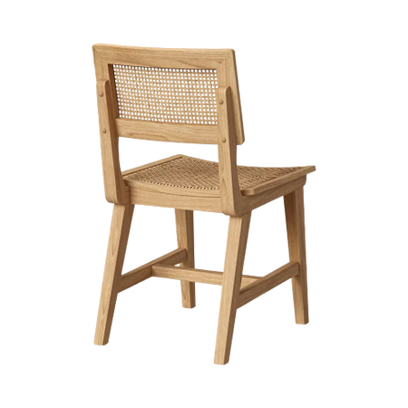 Tormod Backed Cane Dining Chair