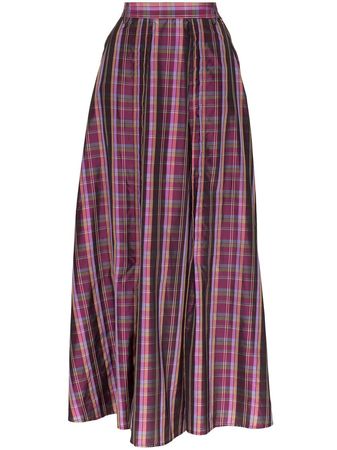 N Duo check pleated skirt $441 - Buy Online - Mobile Friendly, Fast Delivery, Price