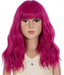 hot pink wig with bangs - Sök på Google