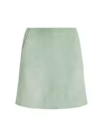 RL suede mini skirt / uploaded by mt