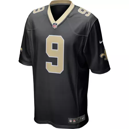 Drew Brees New Orleans Saints Nike NFL Game Jersey - Black | US Sports Down Under