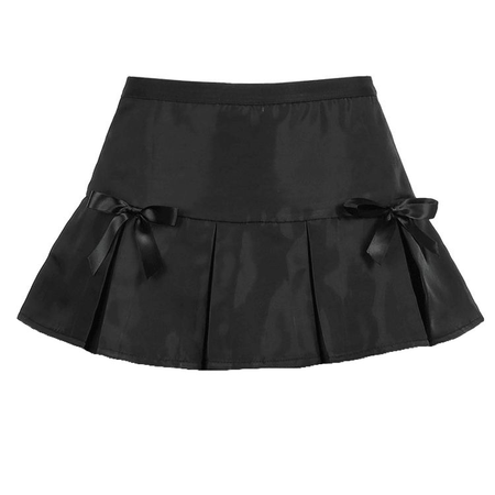 black bow skirt png