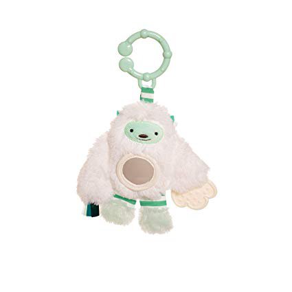 Amazon.com: Manhattan Toy Beastie Boo Boomer Baby Teether & Chime Stroller Toy: Toys & Games