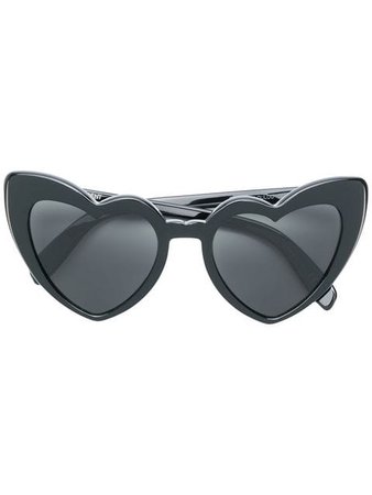 Saint Laurent Eyewear LouLou Heart Sunglasses - Farfetch