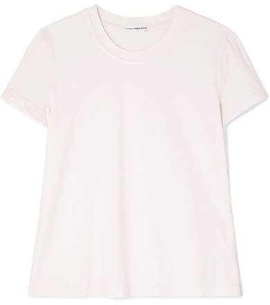 Vintage Boy Slub Cotton-jersey T-shirt - Pastel pink