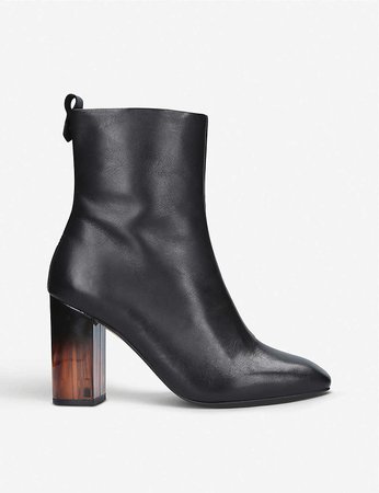KURT GEIGER LONDON - Strut leather ankle boots | Selfridges.com