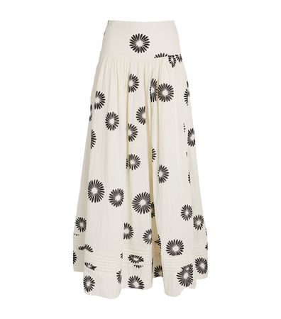 Womens ME+EM neutral Floral Maxi Skirt | Harrods # {CountryCode}