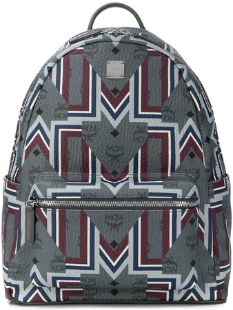 graphic print backpack