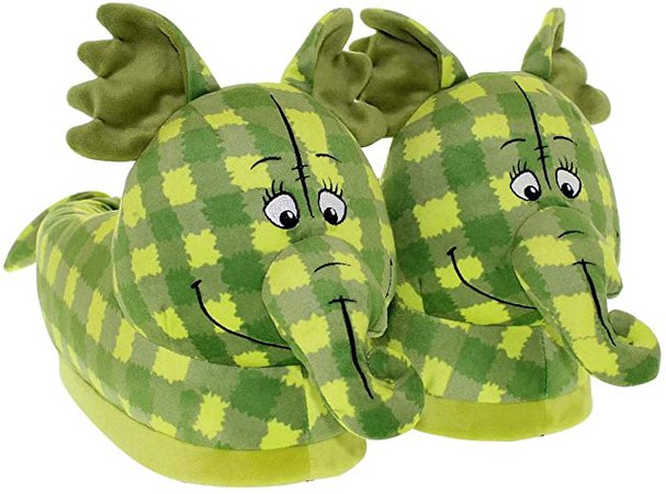 Amazon.com | 7015-4 - Disney Winnie The Pooh - Green Pooh Heffalump Slippers - X-Large/XX-Large - Happy Feet Mens and Womens Slippers | Slippers