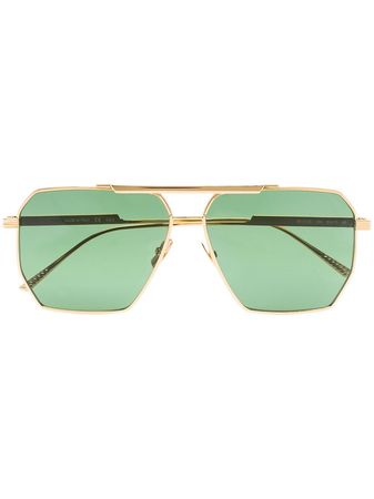 Bottega Veneta Eyewear aviator-frame Sunglasses - Farfetch