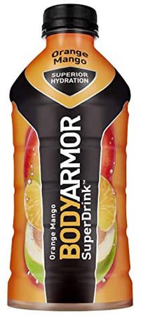 Amazon.com : BodyArmor SuperDrink, Electrolyte Sport Drink, 28 oz, Pack of 12 (Orange Mango) : Grocery & Gourmet Food