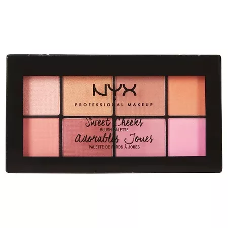 NYX Professional Makeup Sweet Cheeks Blush Palette - 0.12oz : Target