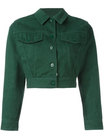 Green Jean Jacket