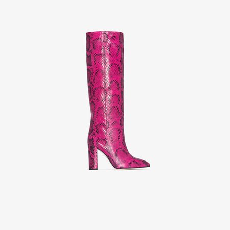 pink knee high boots - Google Search