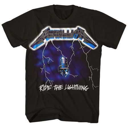 Metallica Ride The Lightning Album Art T-Shirt