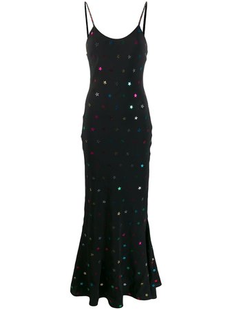 Attico Star Embellished Jersey Dress - Farfetch