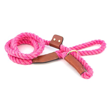 rope dog collar and leash pink - Google Search