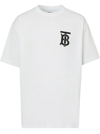 Burberry monogram-motif Oversized T-shirt - Farfetch