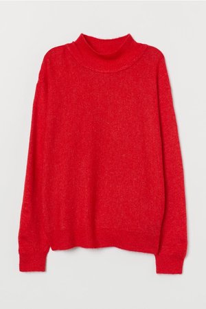 h&m red sweater