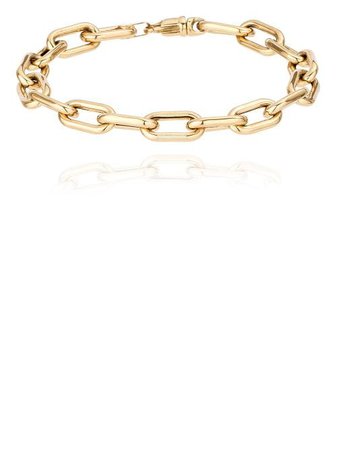 Shop Adina Reyter 14kt yellow gold bracelet with Express Delivery - FARFETCH