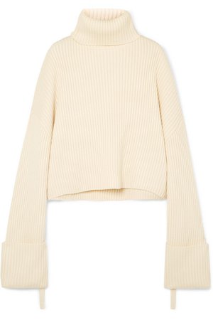 Solace London | Nosara ribbed wool turtleneck sweater | NET-A-PORTER.COM