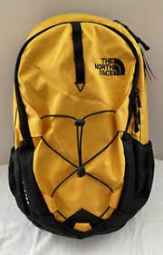 yellow and black north face backpack - Google Search
