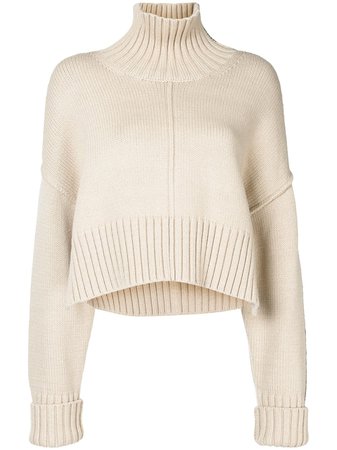 Peter Do roll-neck Cropped Jumper - Farfetch