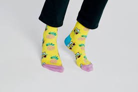 happy socks spongebob - Google Search