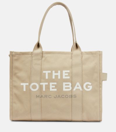 The Large Canvas Tote Bag in Beige - Marc Jacobs | Mytheresa