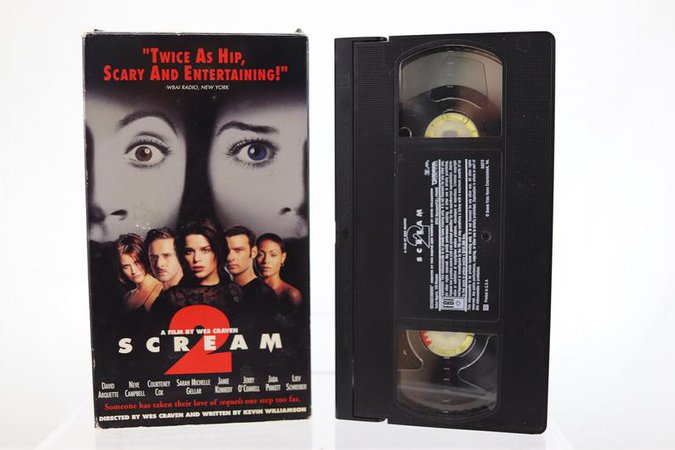 Scream 2 VHS Tape | Etsy
