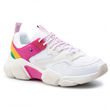 Sneakers TOMMY HILFIGER - Wmns Pop Color Chunky Sneaker FW0FW04524 Pop Color/White 0K5 - Sneakers - Low shoes - Women's shoes | efootwear.eu