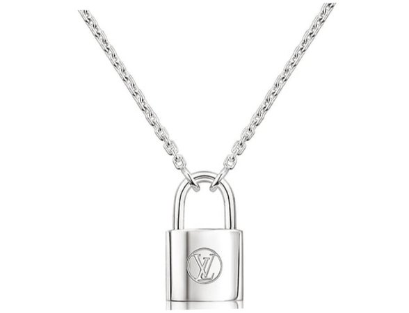 Louis Vuitton lock necklace