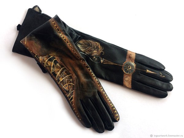 Steampunk gloves
