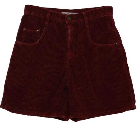red velvet shorts