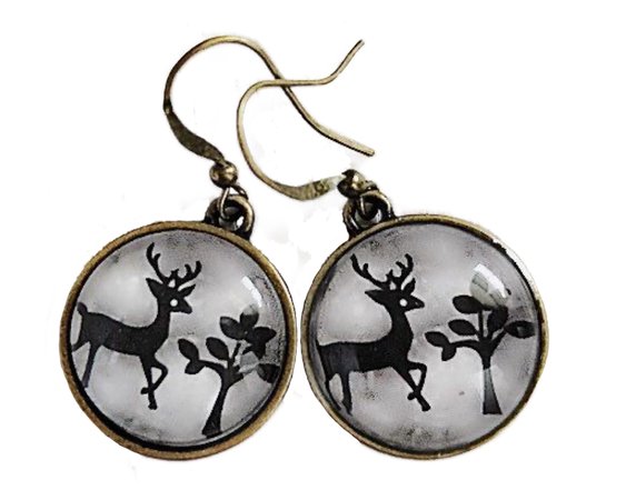 MY ELEMENTS Deer Earrings