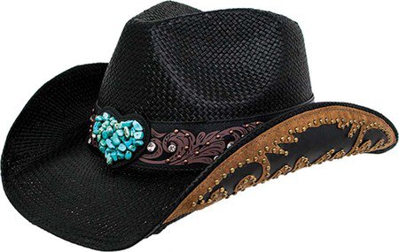 Peter Grimm Salona Cowboy Hat - Black - FREE Shipping & Exchanges