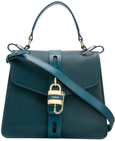 Aby padlock tote