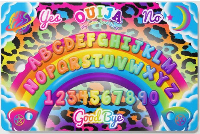 ouija board Trippy girly groovy aesthetic spirit board witch witchy