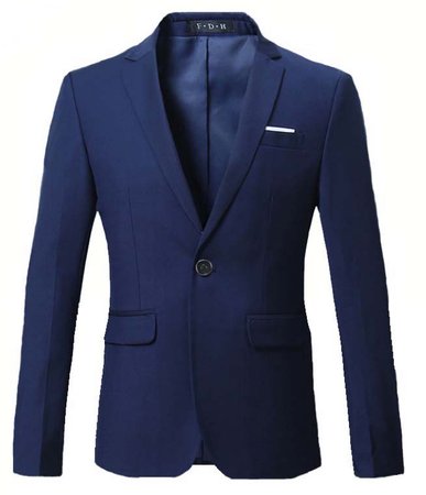 Navy Blue Suit Jacket