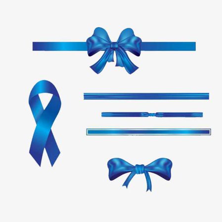 Blue Gift Ribbon, Blue, Ribbon, Arc PNG and PSD File for Free Download
