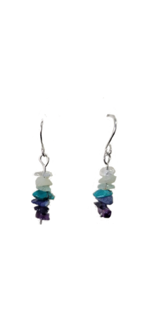 water element inspired earrings